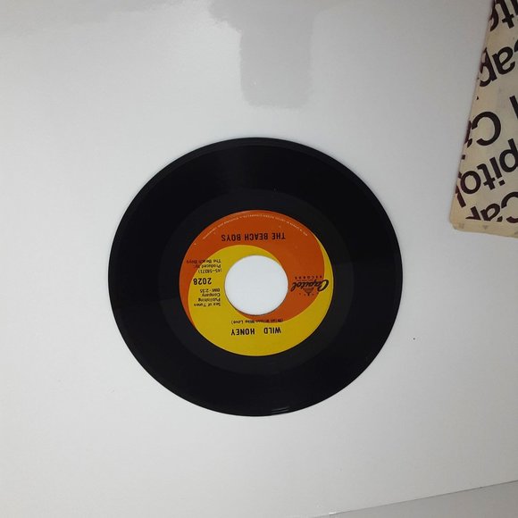 The Beach Boys Wild Honey/Wind Chimes 45 RPM Single Vinyl - Picture 4 of 4